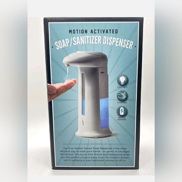 Motion Activated Soap Dispenser 11oz Touchless Led Light - Picture 1 of 3